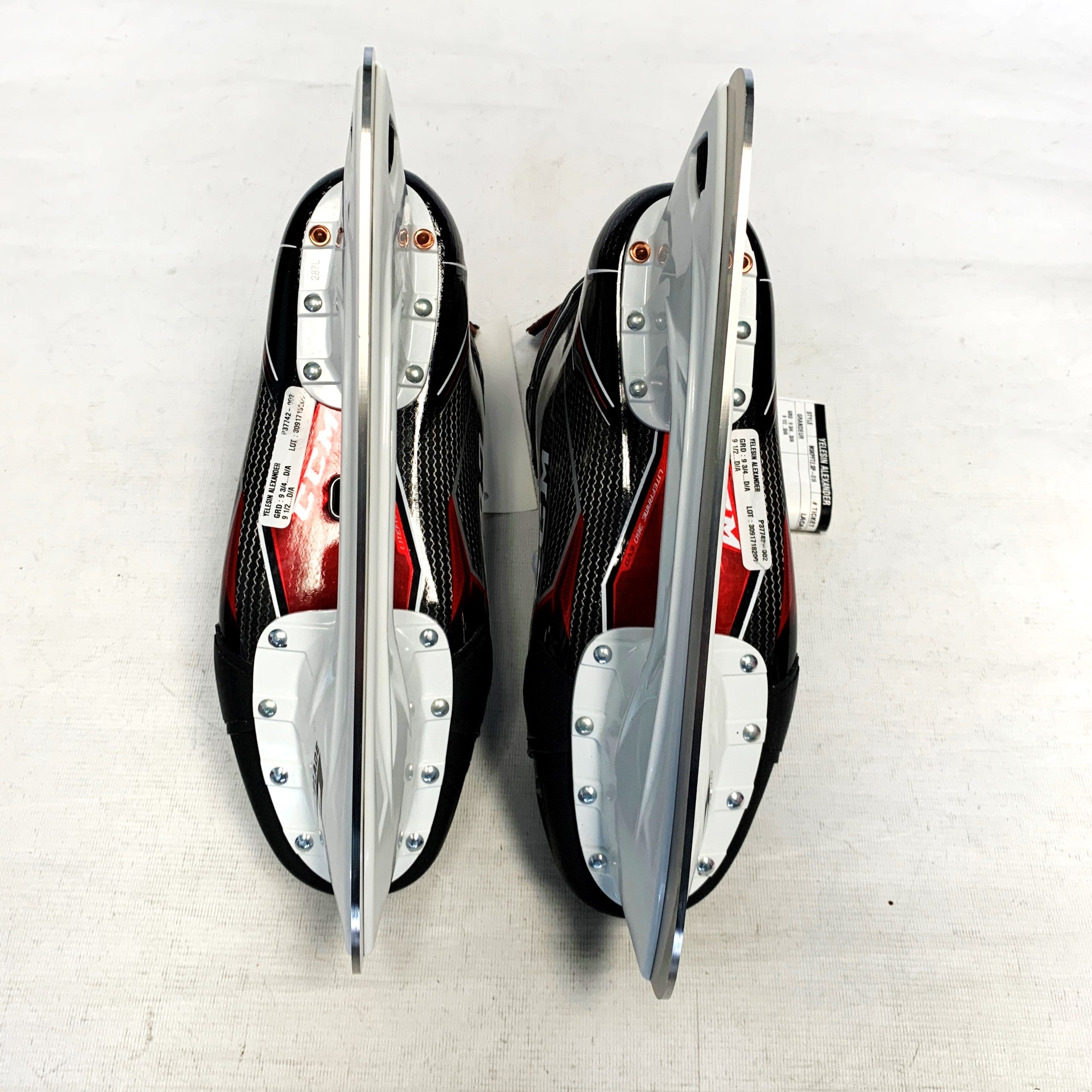 CCM Jetspeed FT2 - Patins de hockey Pro Stock - Taille 9,75D/9,5D